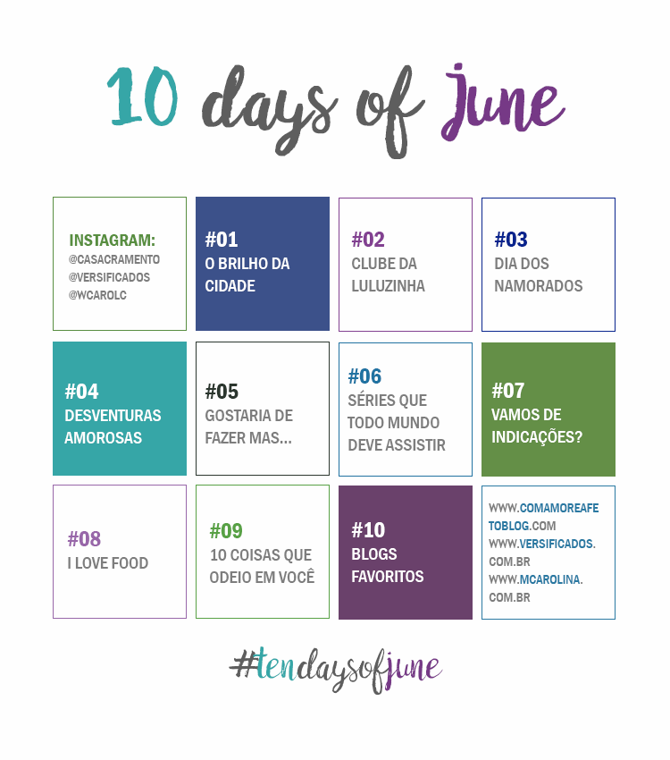 Ten Days of June - Divulgação