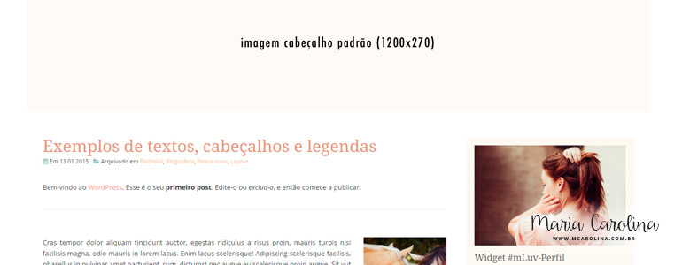 Madly Luv | 6 incríveis temas free para seu blog | MCarolina.com.br