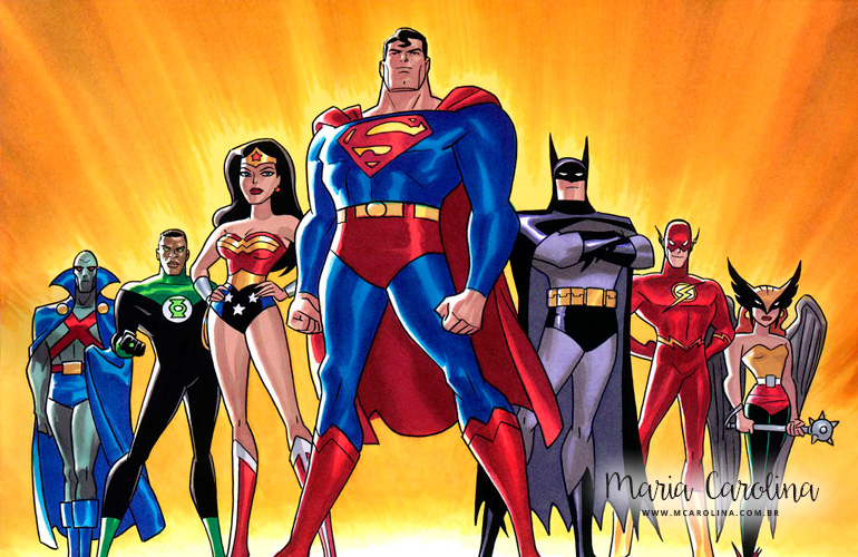 Liga da Justiça | Heróis da Infância | Liga Blogosfera | MCarolina.com.br